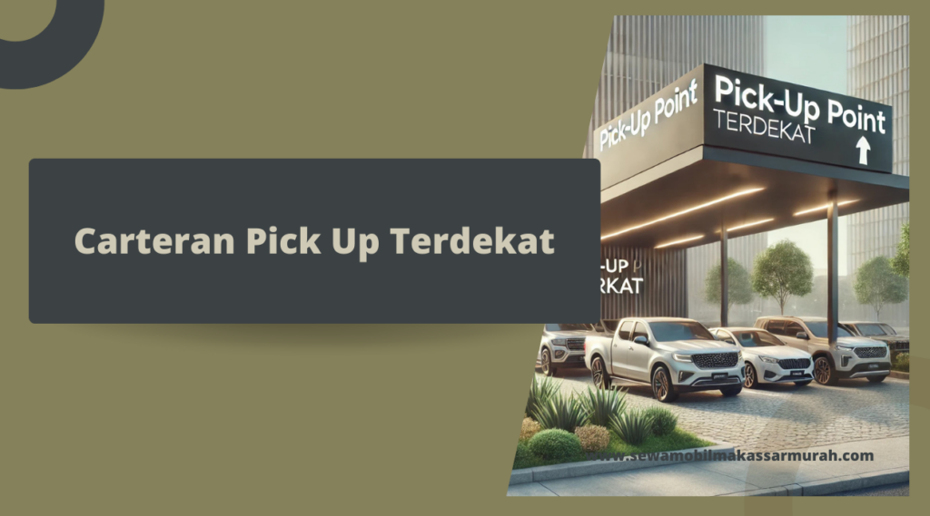 Carteran Pick Up Terdekat