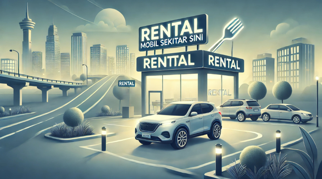 rental mobil sekitar sini
